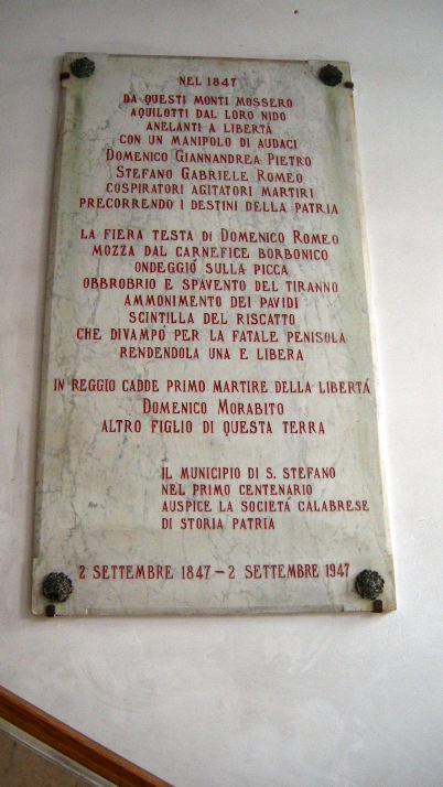 Stefano Romeo's memorial tablet (1).bmp